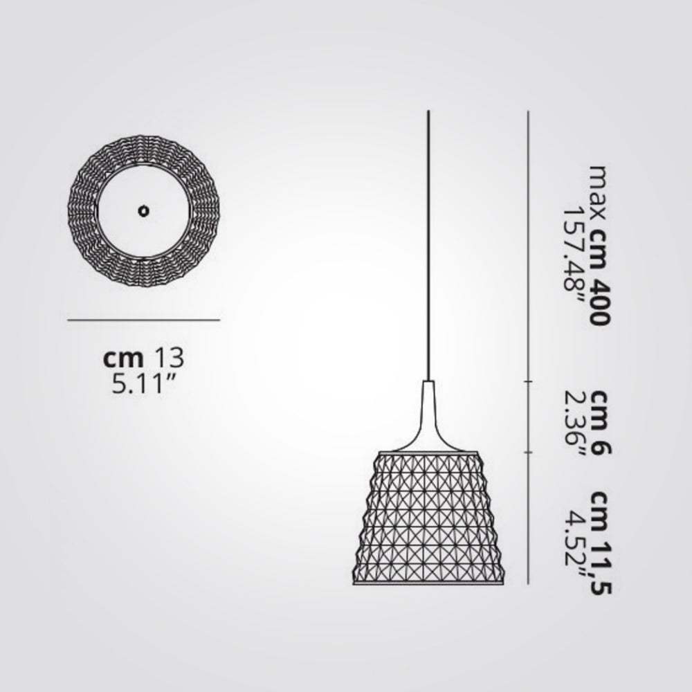 מנורת תליה VALENTINA