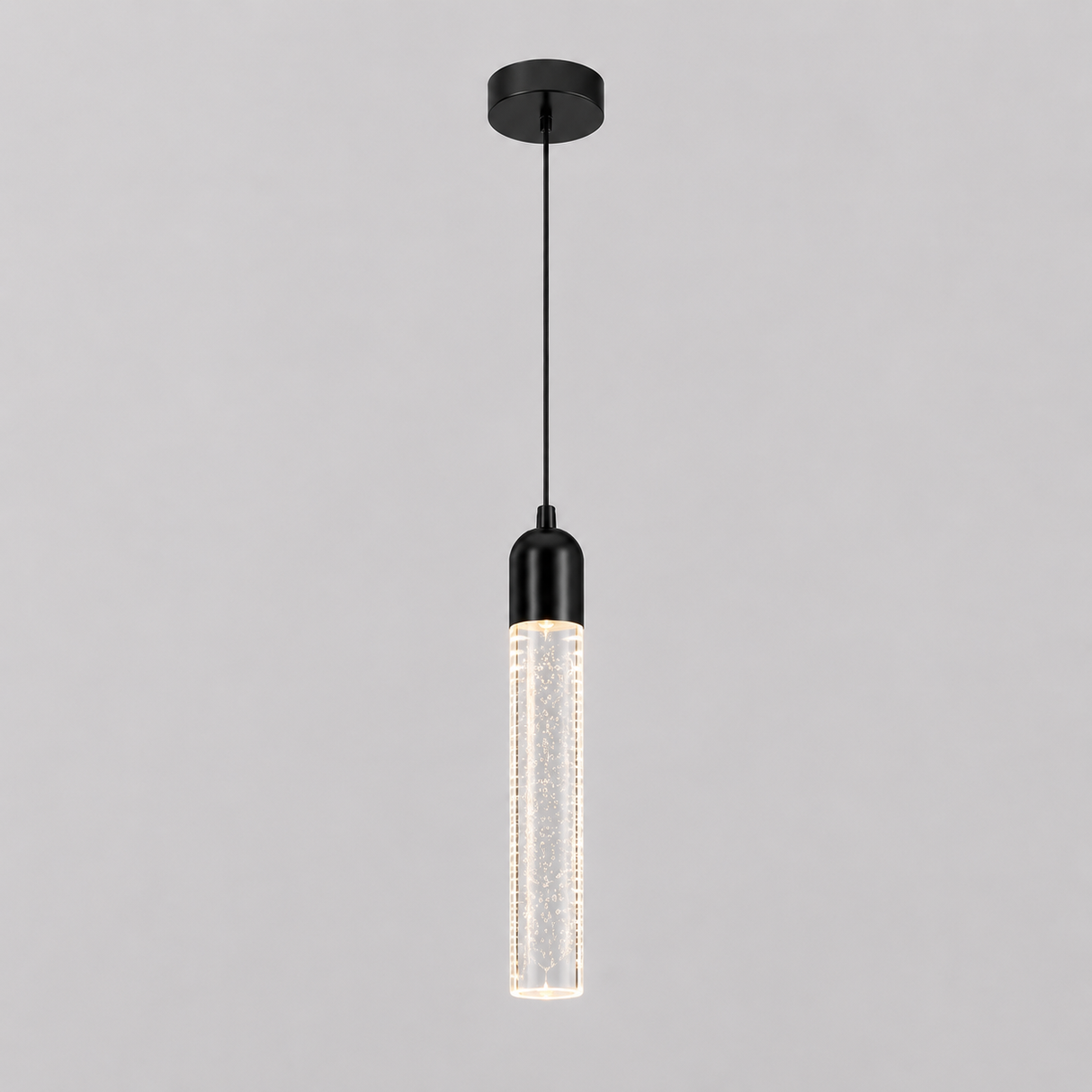 מנורת תלייה קריסטל LED | 3W | 3CCT זהב / שחור