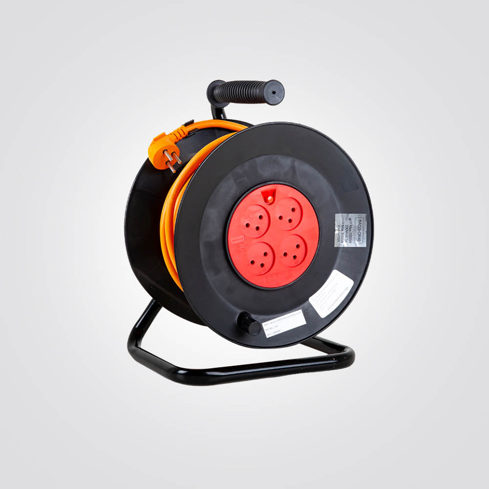 תוף כבל מאריך 25 מטר SACO 3X2.5