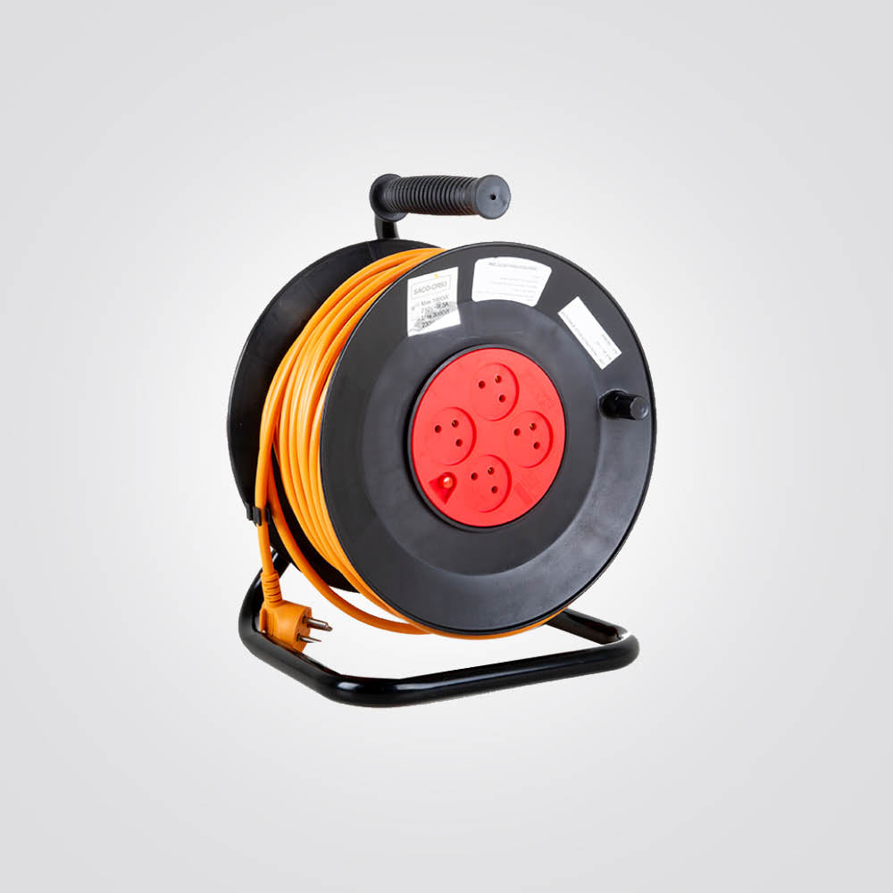 כבל מאריך 50 מטר תוף SACO