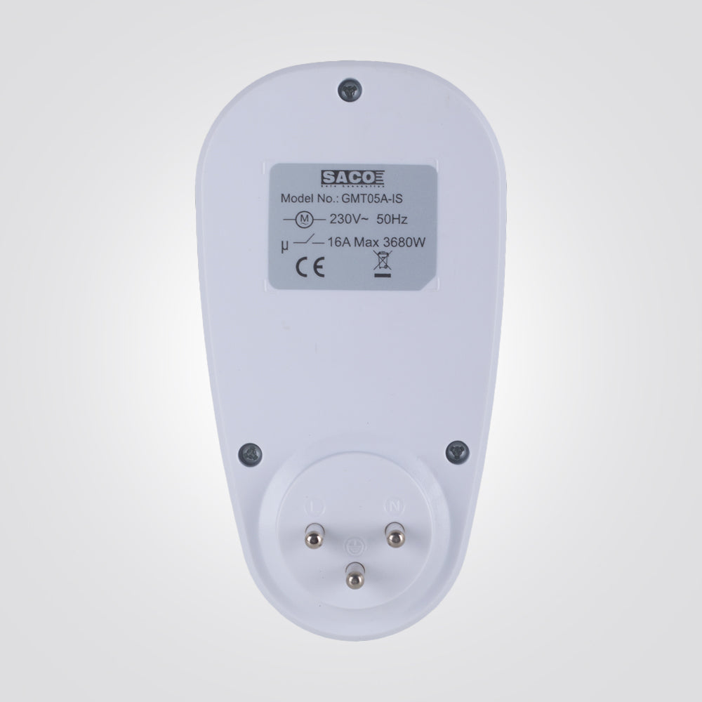 שעון תקע קוצב זמן 24 שעות SACO