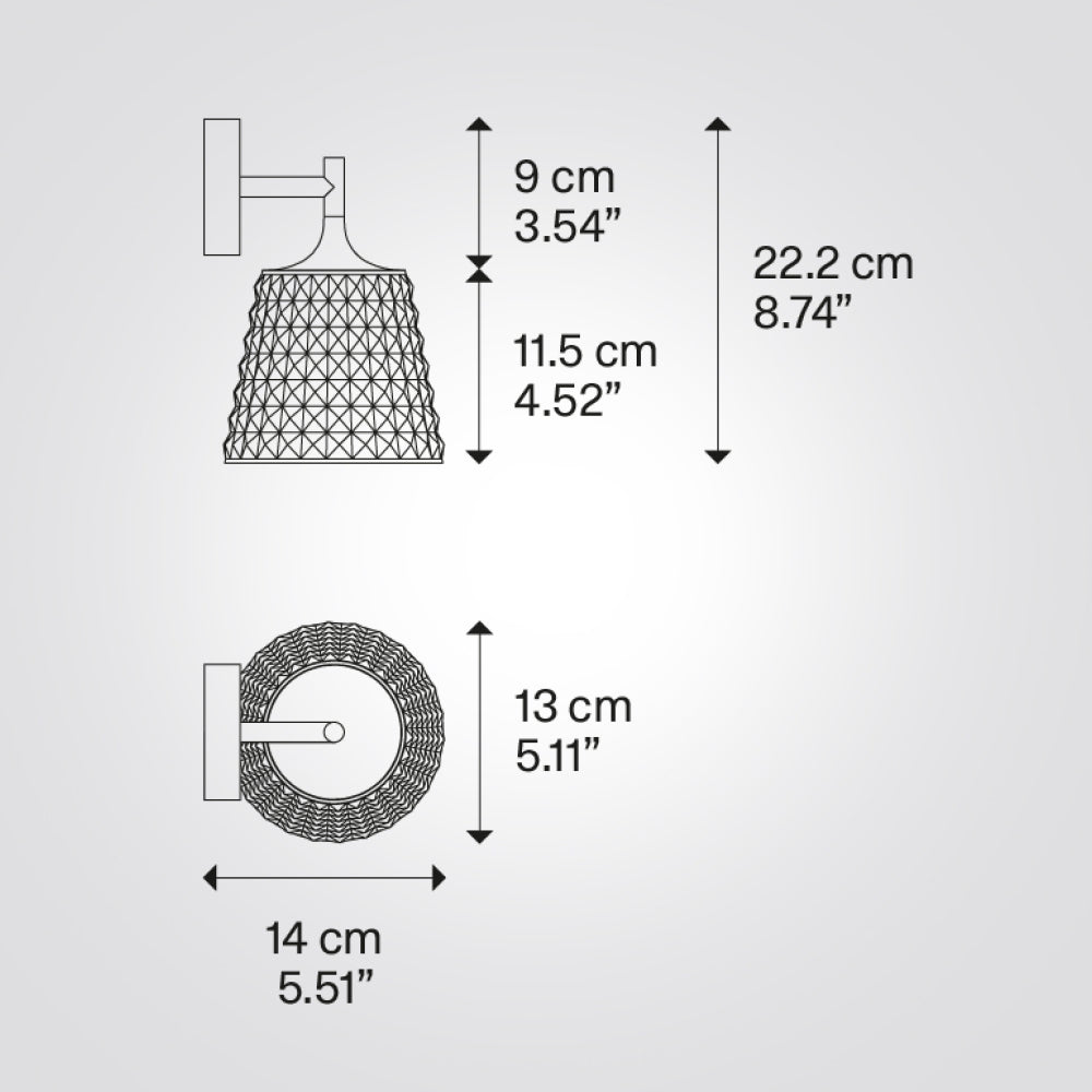 מנורת קיר VALENTINA
