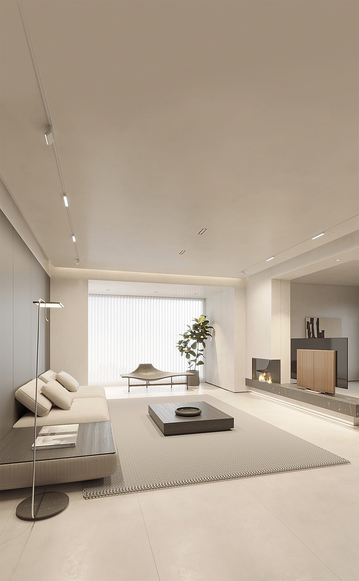 גוף תאורה למערכת תאורה מגנטית 12W| שחור| לבן| 48V