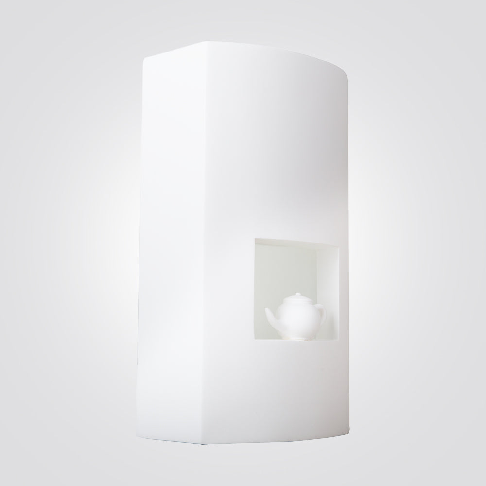 מנורת קיר גבס קומקום