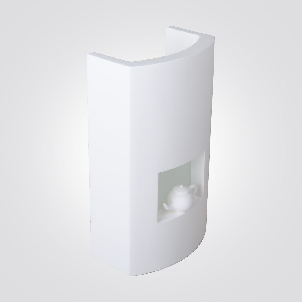 מנורת קיר גבס קומקום