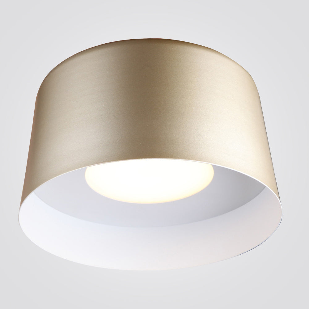 צמוד תקרה צילינדר קטלס 10W| שחור| לבן| פליז