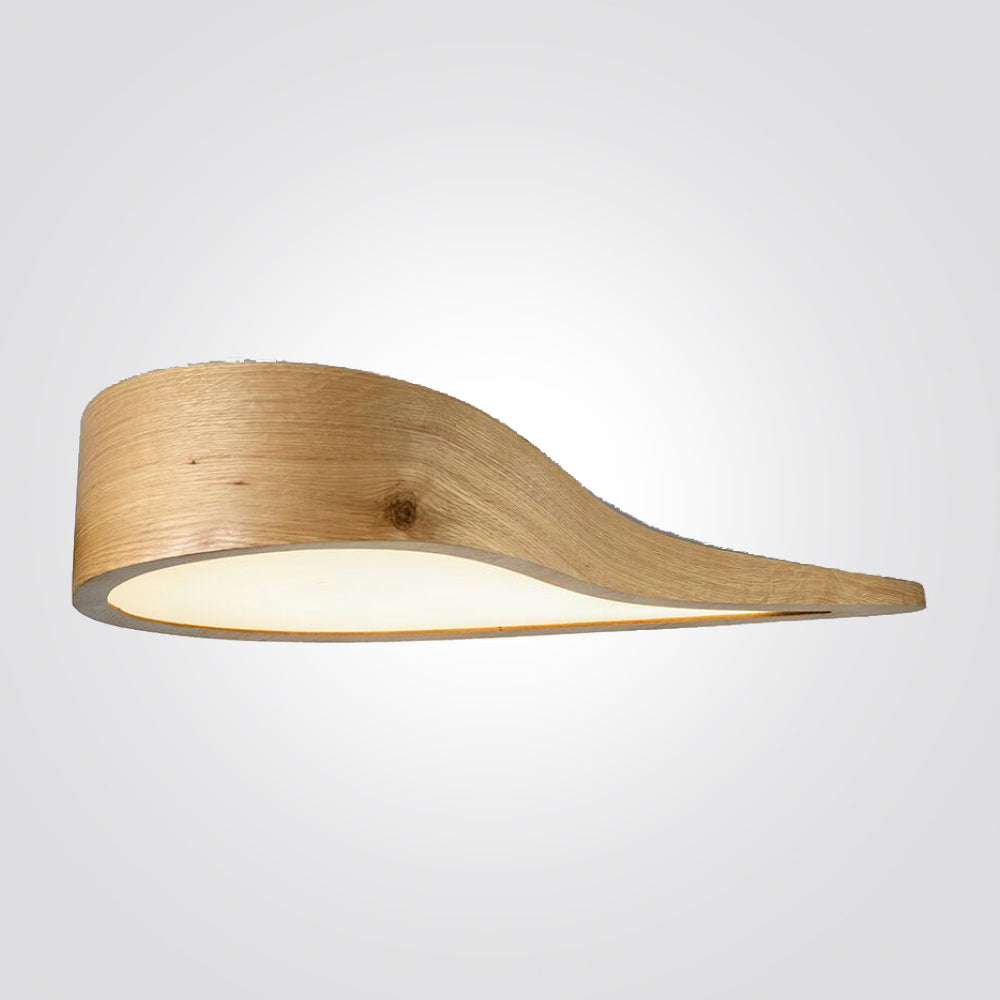 צמוד תקרה טיפה עץ בעבודת יד