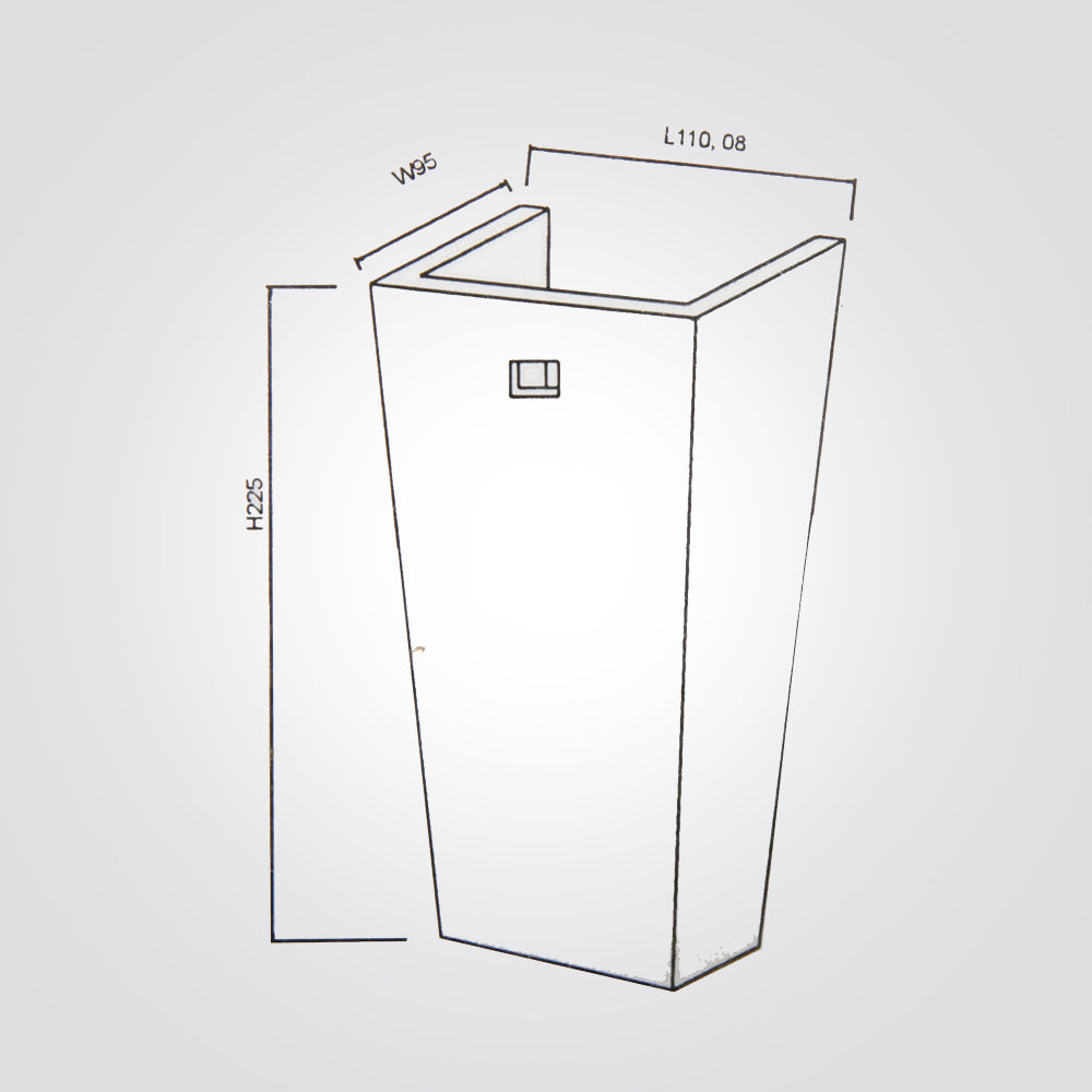 מנורת קיר גבס קייל