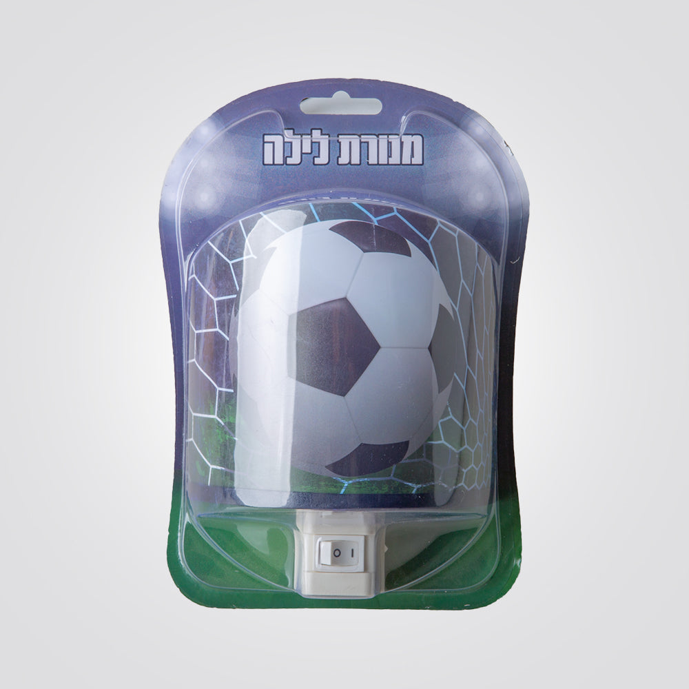 מנורת לילה כדורגל לילדים
