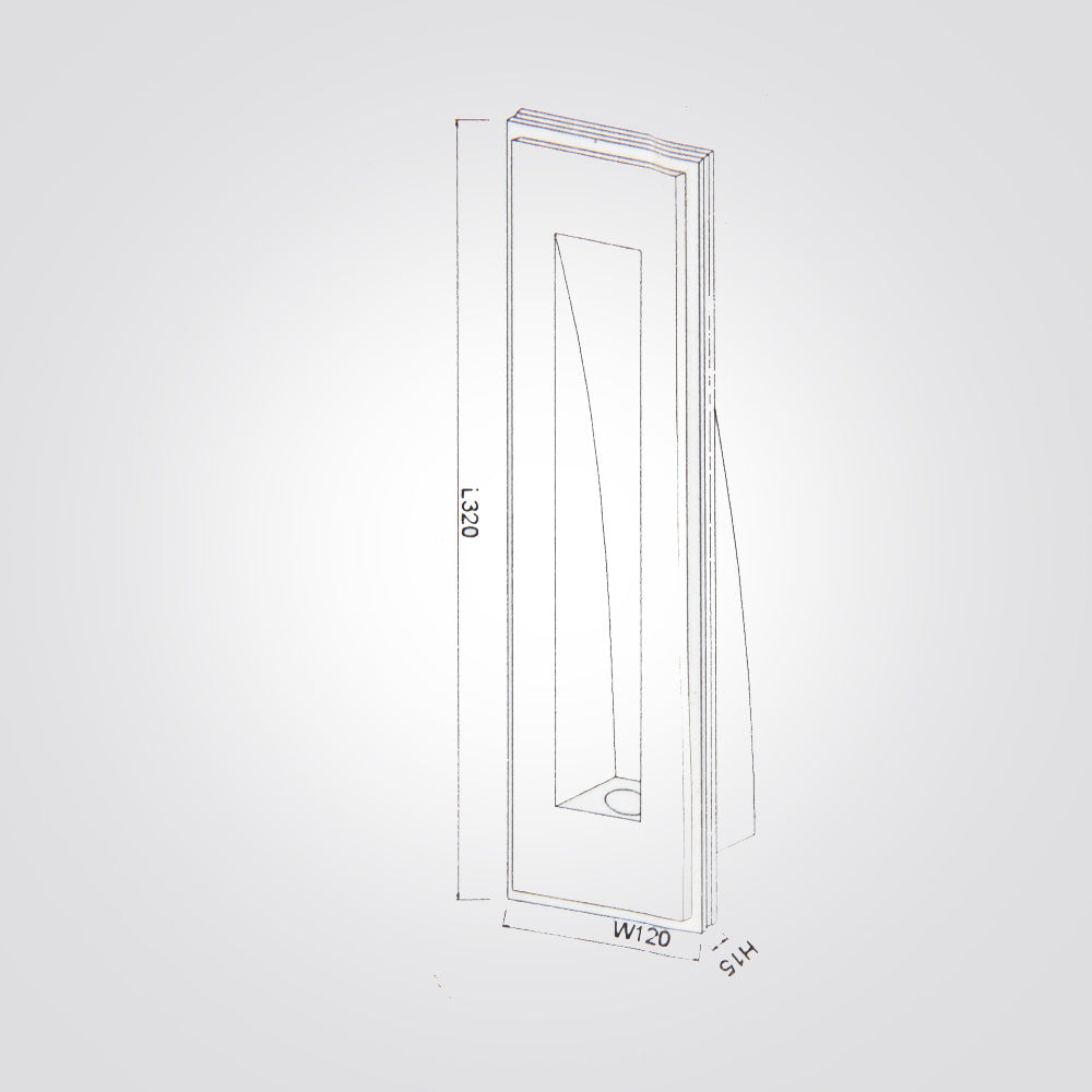 גוף תאורה שקוע קיר גבס גילי