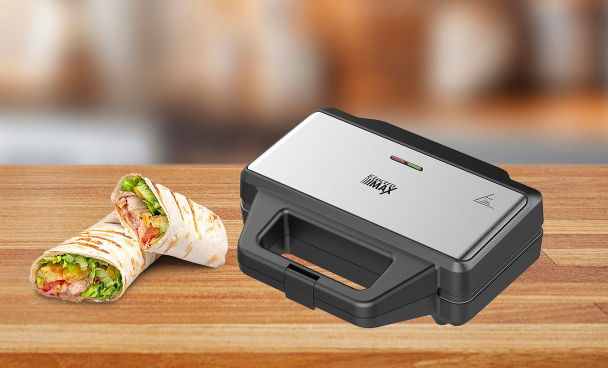 טוסטר לחיצה כולל פלטות מתחלפות 3 ב-1