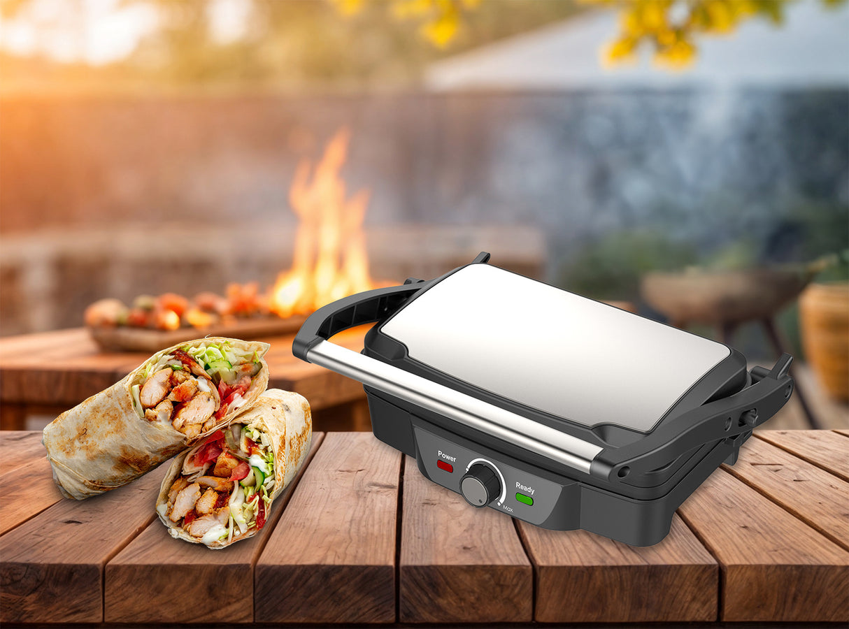 טוסטר לחיצה גריל נפתח 180° 1600W