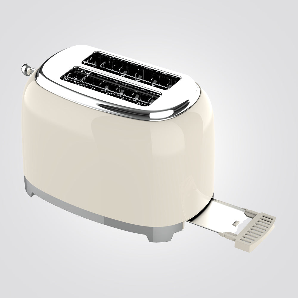 טוסטר מצנם קופץ 2 וינטאג׳ פרוסות שמנת 815W