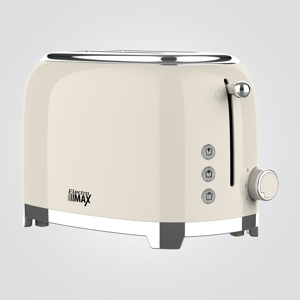 טוסטר מצנם קופץ 2 וינטאג׳ פרוסות שמנת 815W