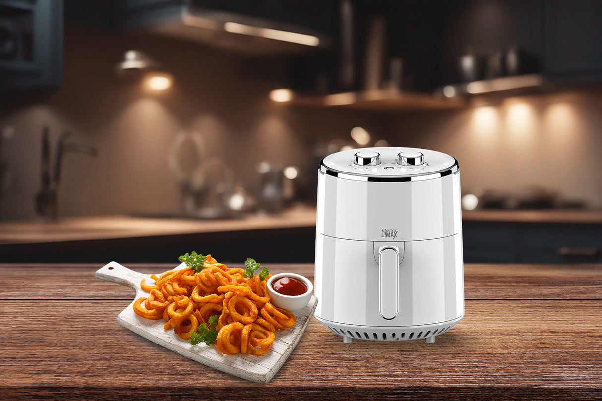 סיר טיגון אוויר ללא שמן 4.5 ליטר לבן