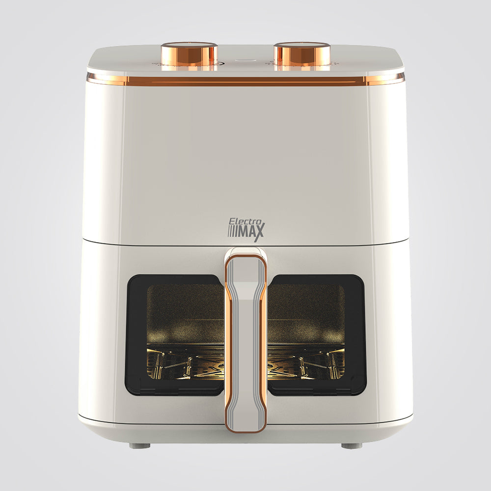 סיר טיגון אוויר ללא שמן 5 ליטר לבן