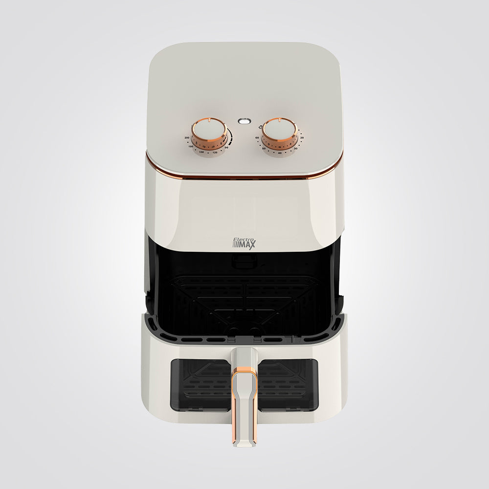 סיר טיגון אוויר ללא שמן 5 ליטר לבן