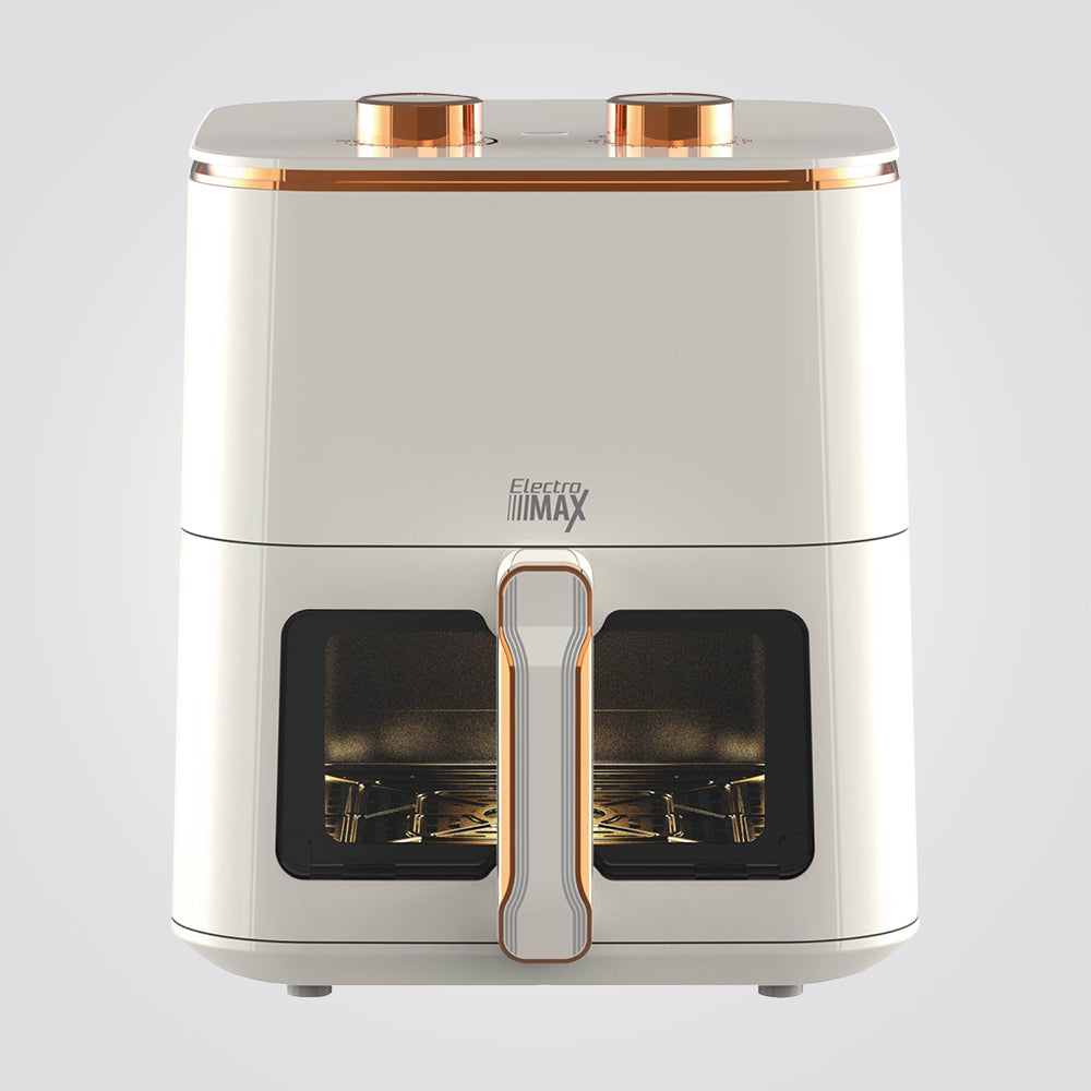 סיר טיגון אוויר ללא שמן 5 ליטר לבן