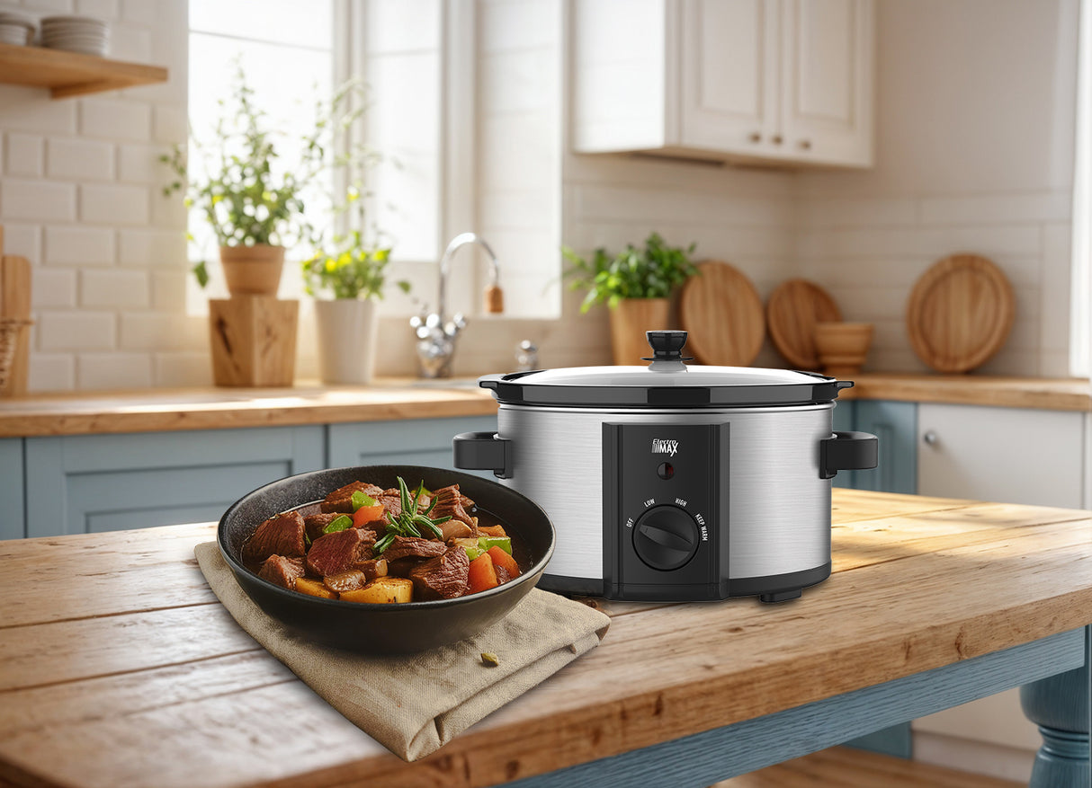 סיר בישול איטי 6.5 ליטר - מאושר הלכתית ע״י “צומת” לשבת וחג