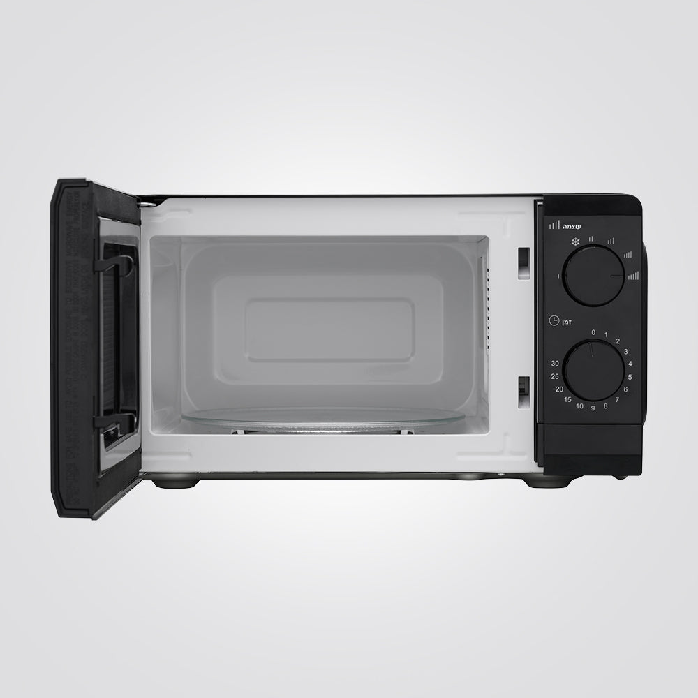 מיקרוגל 20 ליטר מכני שחור