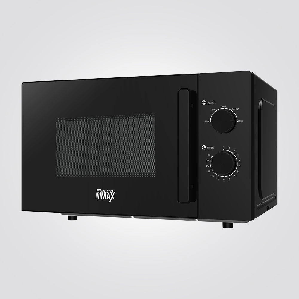 מיקרוגל מכני 20 ליטר – 700W | שחור
