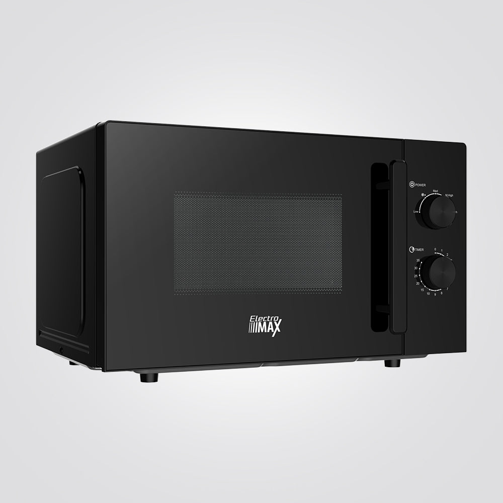 מיקרוגל מכני 20 ליטר – 700W | שחור