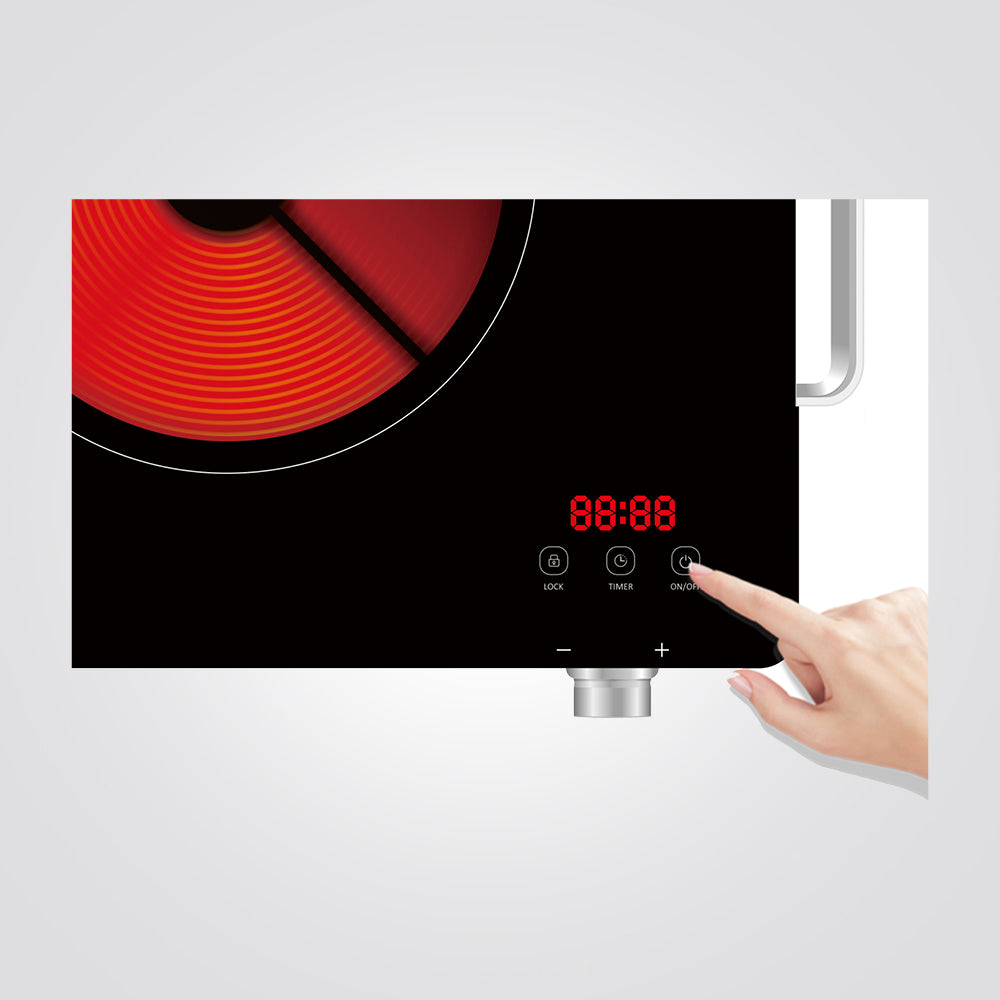 כירה קרמית יחיד אינפרא אדום