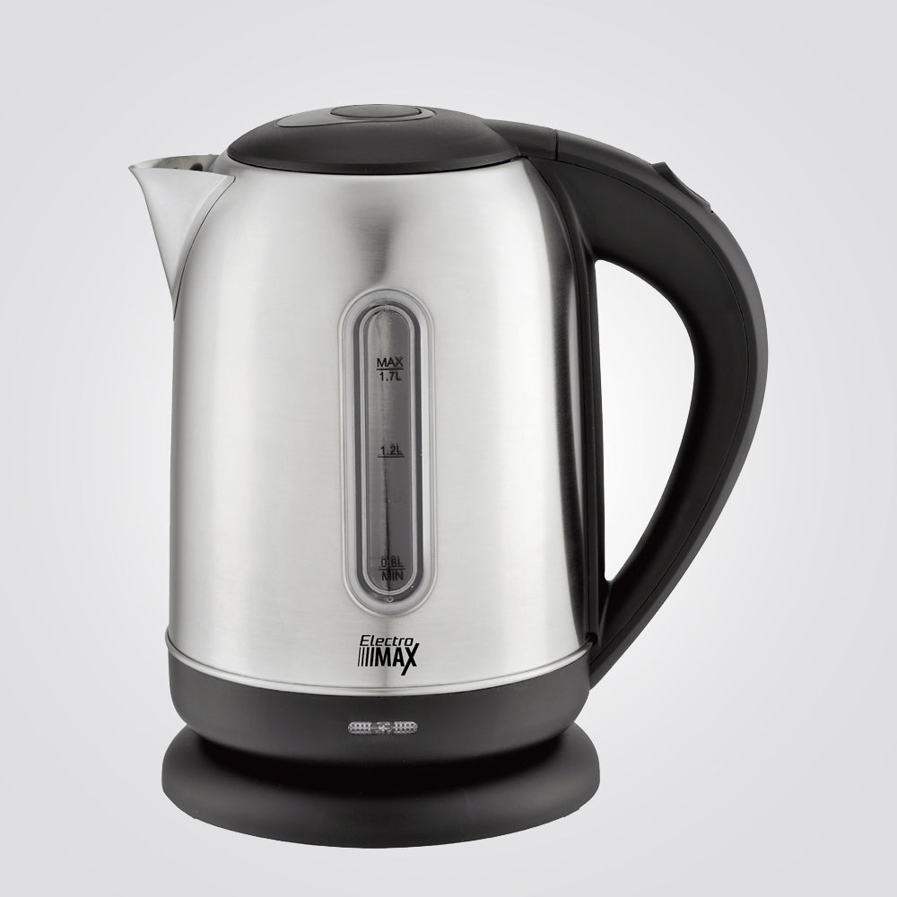 קומקום חשמלי נירוסטה 1.7 ליטר שחור