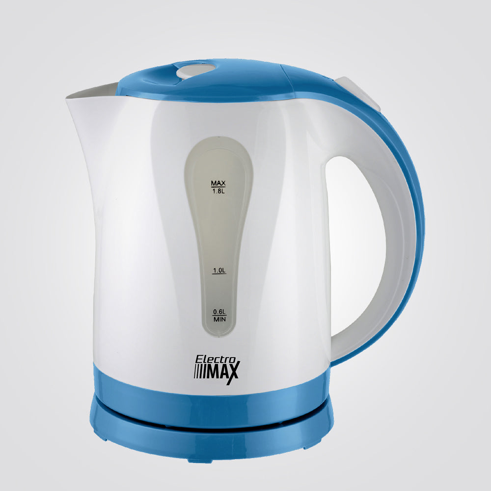 קומקום חשמלי יופיטר 1.8 ליטר כחול+ לבן