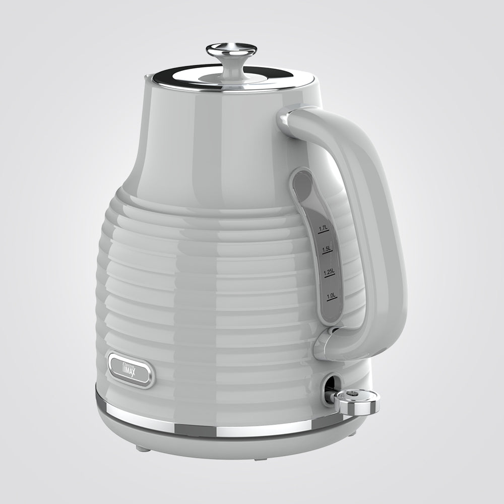 קומקום חשמלי רטרו 1.7 ליטר אפור