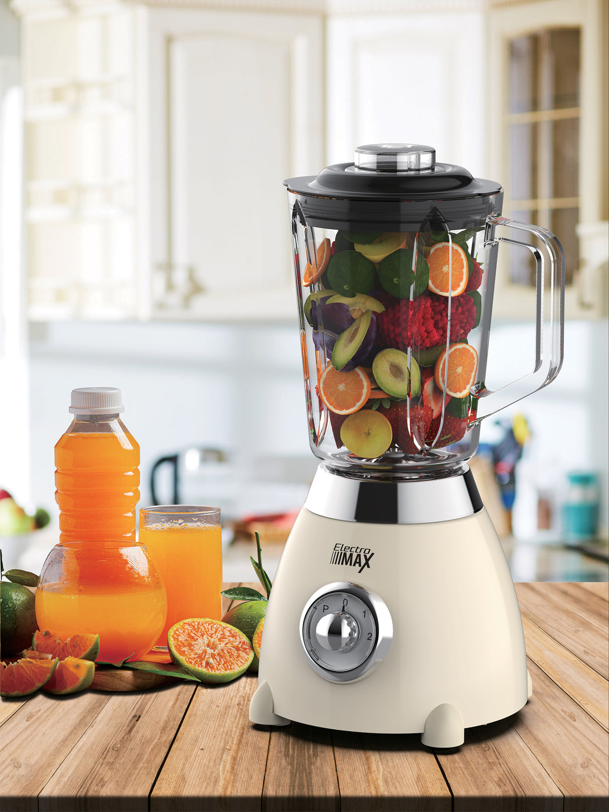 בלנדר חשמלי זכוכית בז' 500W