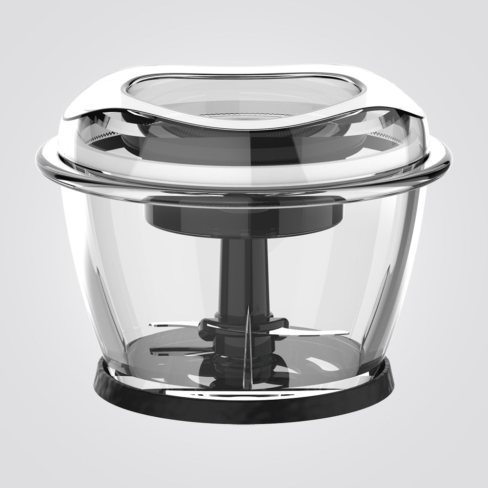 קוצץ מזון קערת זכוכית 1 ליטר