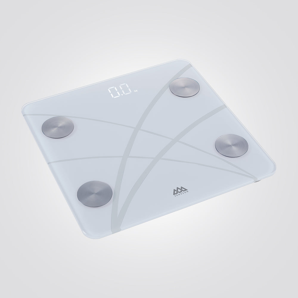 משקל אדם אלקטרוני מד שומן Bluetooth