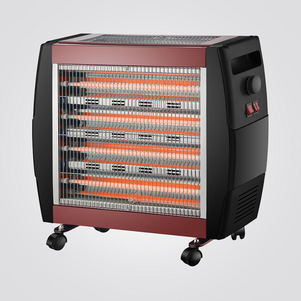 תנור חימום קוורץ 2400W עם מפזר חום מובנה