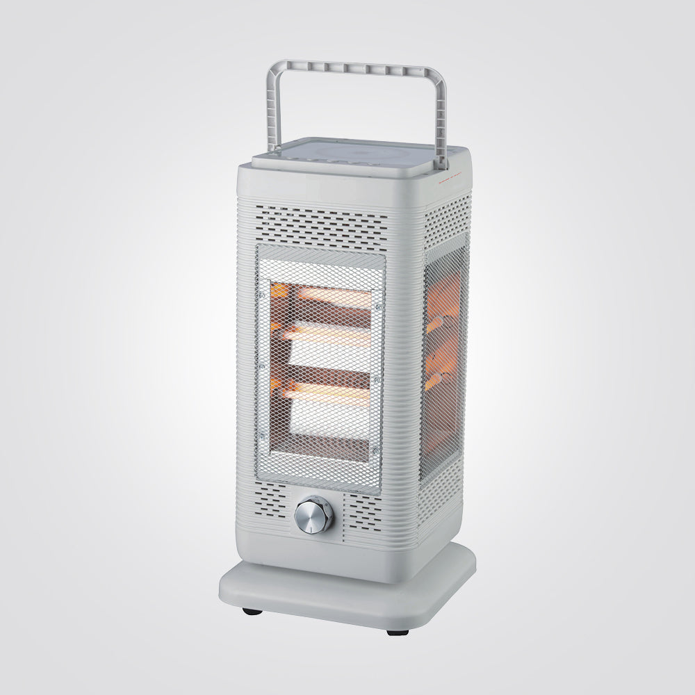 תנור חימום קוורץ עם פלטה עליונה לשמירה על חום – 1600W