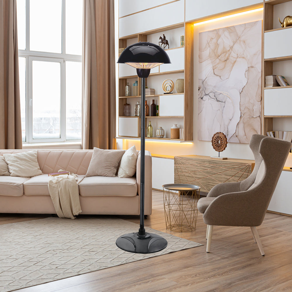 פטריית חימום חשמלית הלוגן עומדת - 1500 W