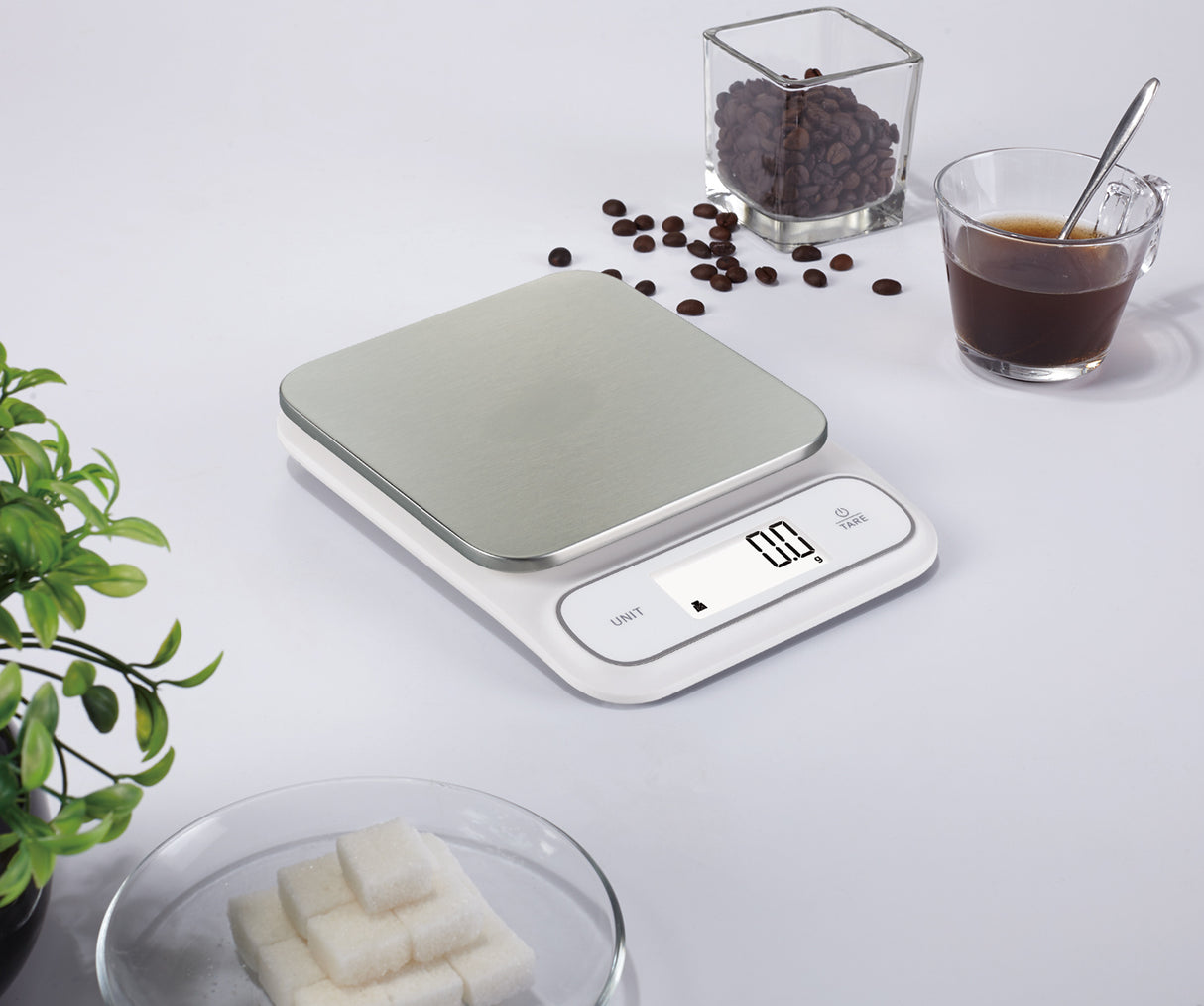משקל אלקטרוני למטבח עד 5 ק"ג דיוק 1 גרם