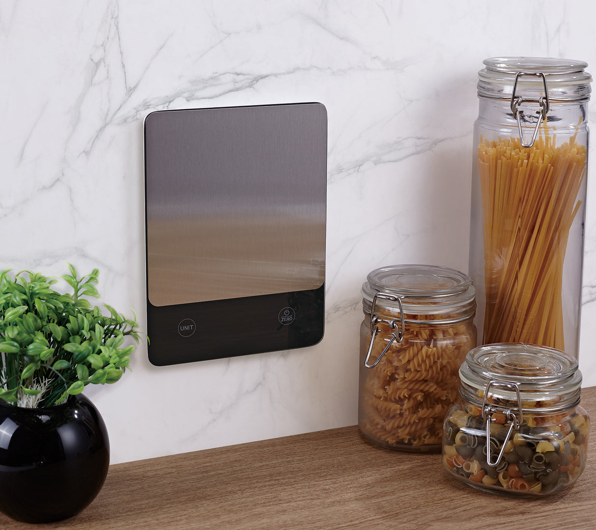 משקל אלקטרוני למטבח קיבולת שקילה של עד 10 ק"ג