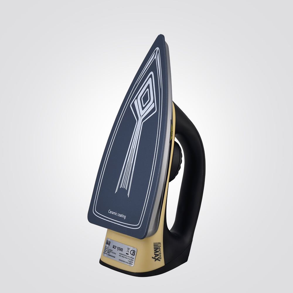 מגהץ יבש שחור 1000W