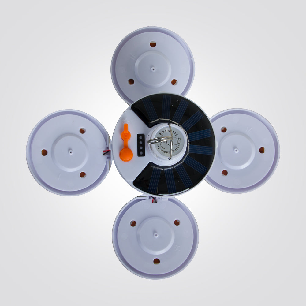 פנס נטען קמפינג סולארי+ וו תלייה