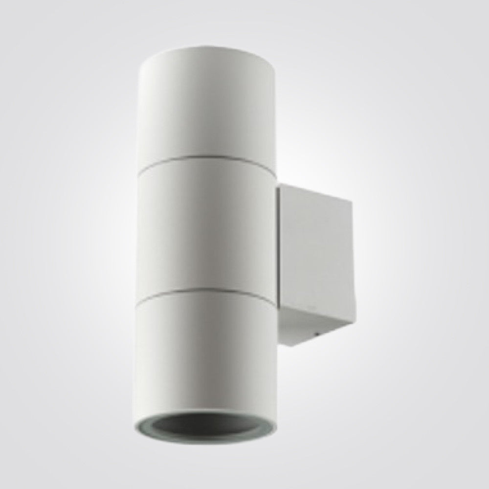 מנורת קיר חוץ אפ-דאון | 2×E27 | לבן / שחור | IP65 | Class