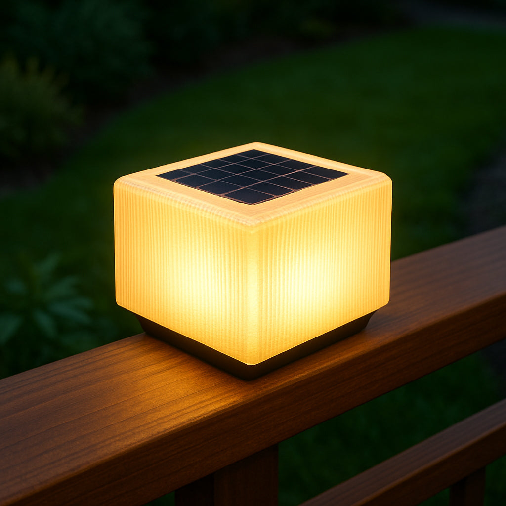 מנורת גינה מעקה סולארית – IP65