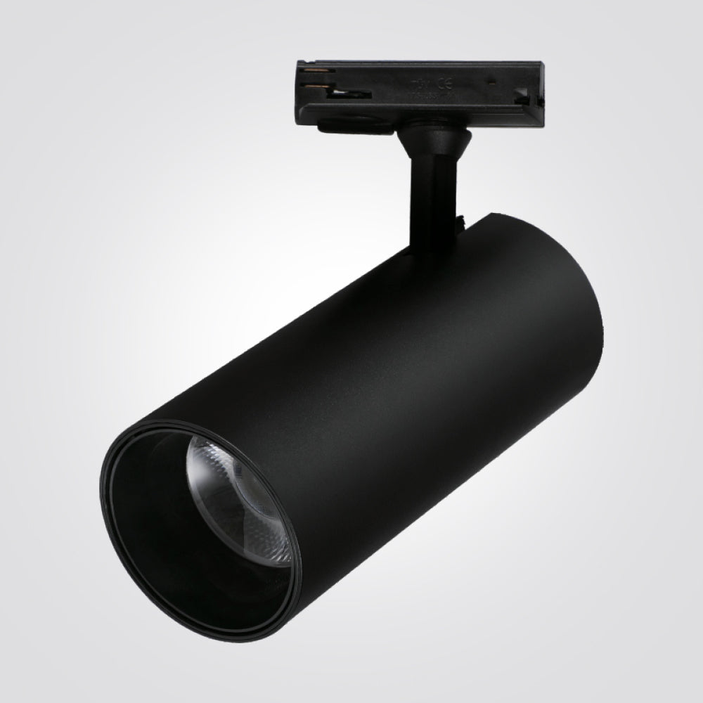 ספוט מרקורי לפס צבירה חד פאזי שחור