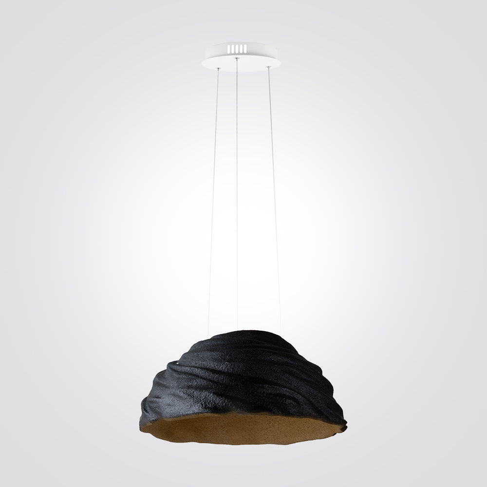 מנורת תלייה קינג שחור זהב