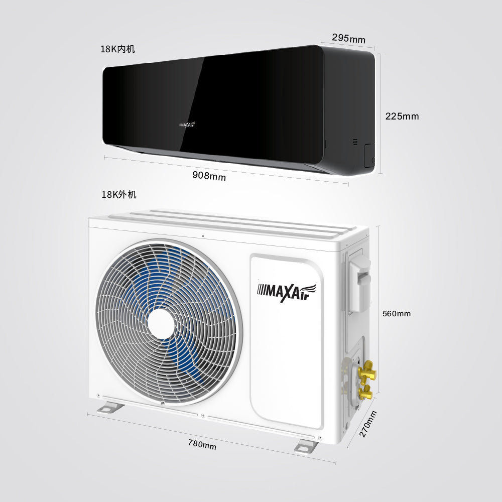 מזגן עילי Black PRO כ"ס 2