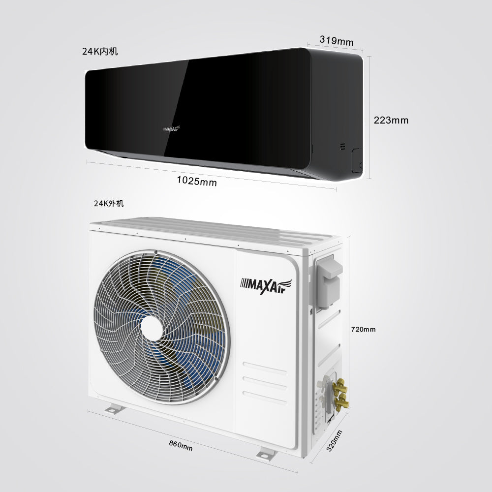 מזגן עילי Black PRO כ"ס 1.3