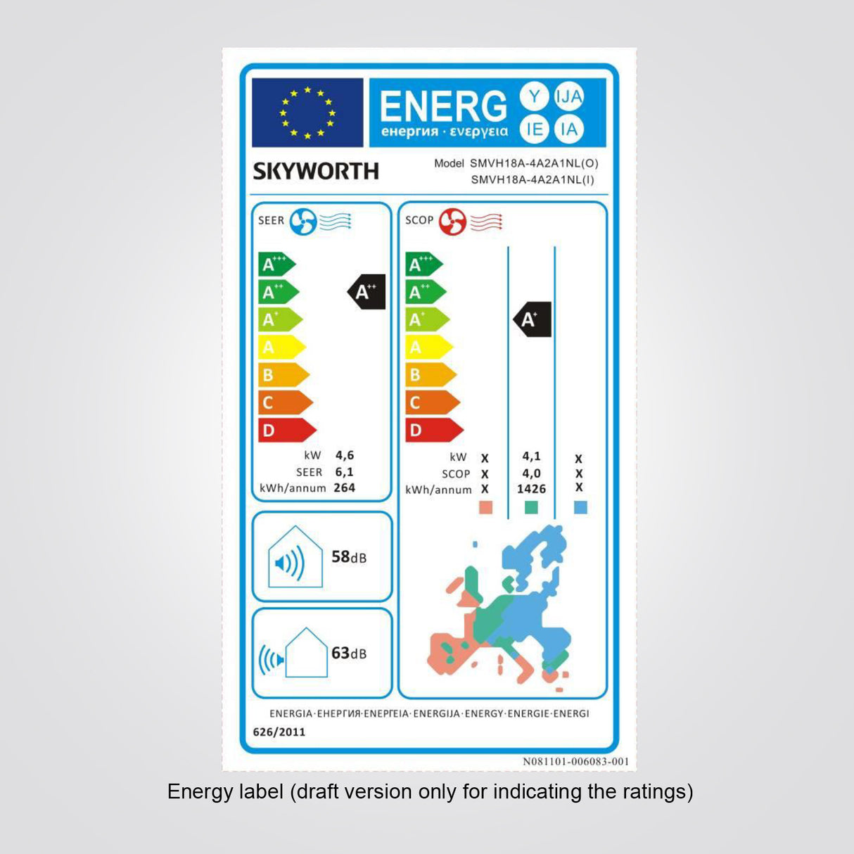 מזגן עילי KATERINA כ"ס –2