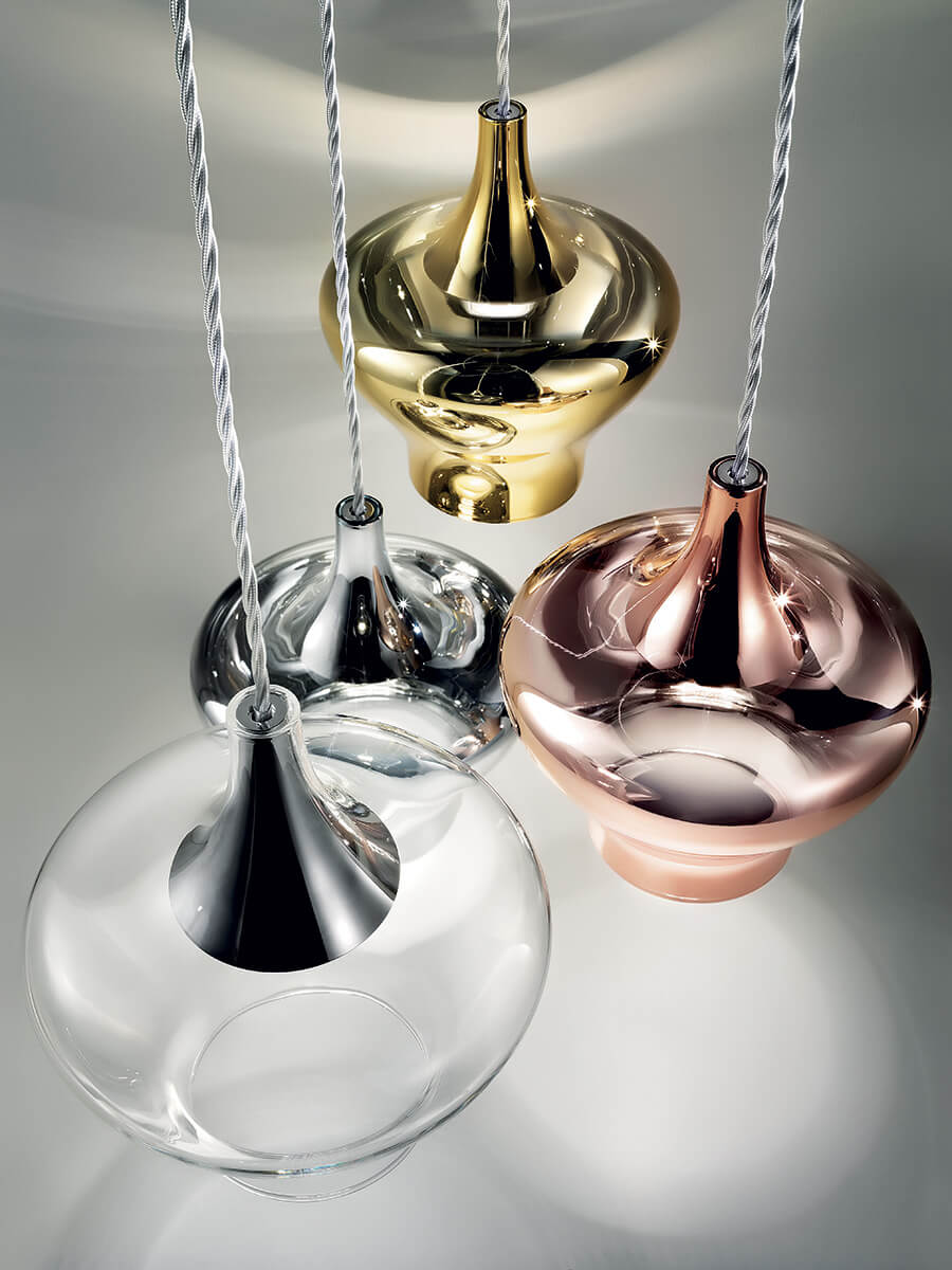 מנורת תליה Nostalgia גדול כרום