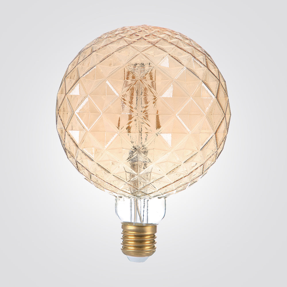 נורת LED דקורטיבית אמבר BL-95 E27, 4W, 2700K