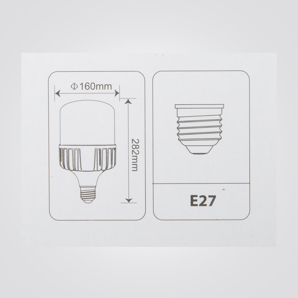 נורת לד 100W הברגה סטנדרטית E27